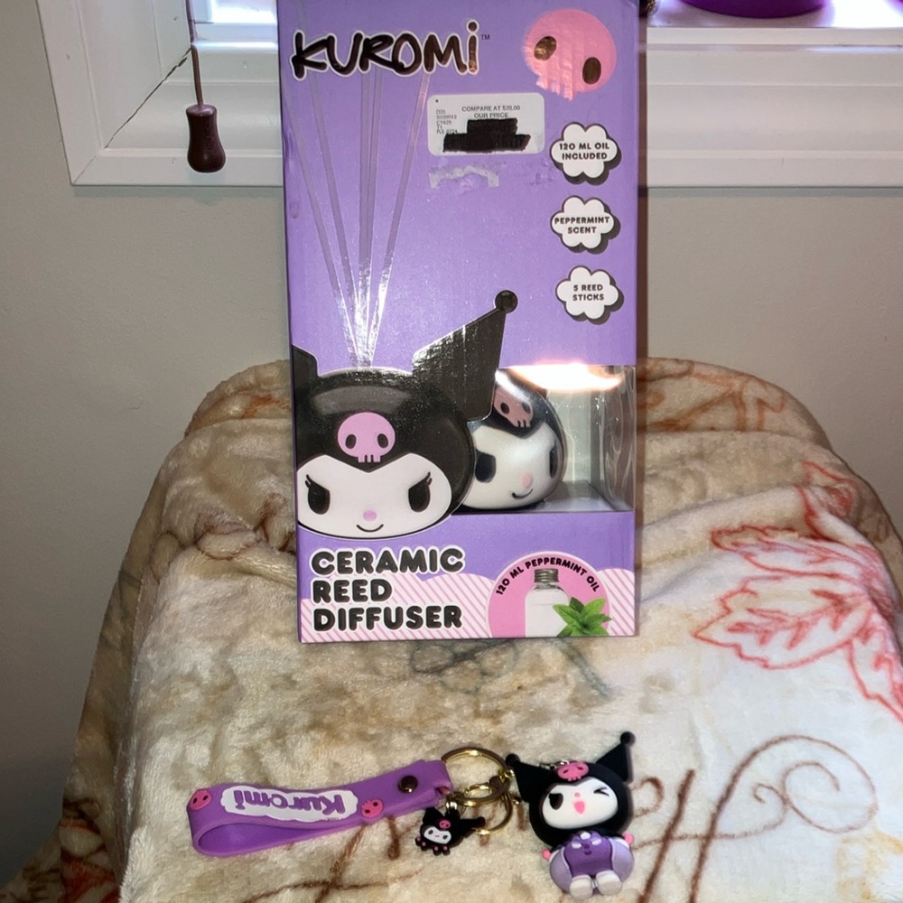 💜KUROMI CERAMIC REED DIFFUSER  💜